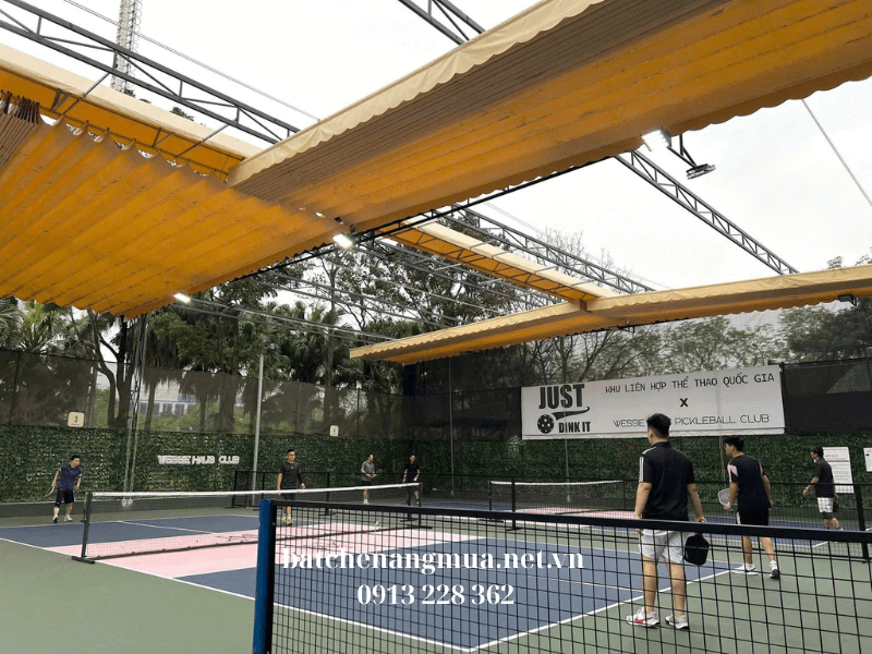 maic che sân pickleball Hà Nội